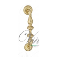 Ручка дверная скоба Venezia Lucrecia 310мм (250мм) D4 полированная латунь