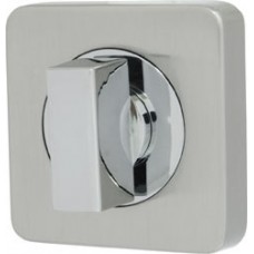 Фиксатор поворотный Armadillo Wc-Bolt Bk6/Sq-21Sn/Cp-3 Матовый никель/Хром