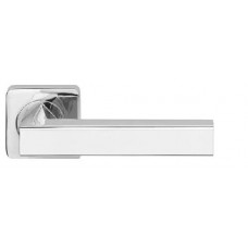 Ручка дверная на квадратной розетке Armadillo Corsica Sq003-21Cp-8 Хром