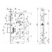 Замок для противопожарных дверей Fuaro Fl-0434