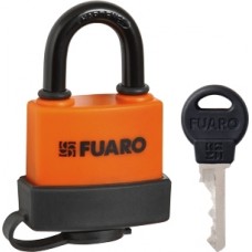Замок навесной Fuaro Pl-3640 (40 Мм) 3 "Англ."Кл. Блистер