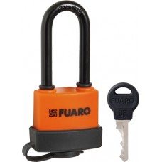 Замок навесной Fuaro Pl-3640 Ls (40 Мм) 3 "Англ."Кл. (Удлиненная Дужка) Блистер
