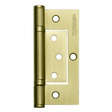 Петля универсальная без врезки Fuaro 300-2Bb 100х2,5 Sb (Золото матовое)