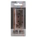 Петля универсальная без врезки Fuaro 500-2Bb/Bl 100X2,5 Cp (Хром) Блистер