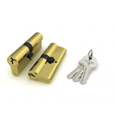 Цилиндровый механизм 100 Ca 75 Mm (30+10+35) Pb Латунь, Fuaro