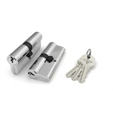 Цилиндровый механизм 100 Ca 70 Mm (30+10+30) Cp Хром, Fuaro
