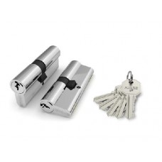 Цилиндровый механизм 100 Ca 70 Mm (30+10+30) Cp Хром 5 Кл., Fuaro