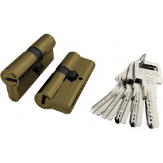 Цилиндровый механизм R600/60 Mm (25+10+25) Ab Бронза 5 Кл., Fuaro