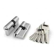 Цилиндровый механизм R600/80 Mm (30+10+40) Cp Хром 5 Кл., Fuaro