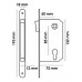 Защелка под цилиндр магнитная Adden Bau Key Mag 5085 Chrome, Хром