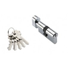 Цилиндровый механизм Adden Bau Cyl 5-60 Knob Chrome, Хром; Ключ-Вертушка