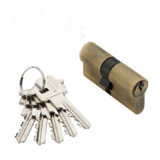 Цилиндровый механизм Adden Bau Cyl 5-60 Key Bronze, Бронза; Ключ-Ключ
