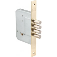 Замок врезной крестообразный Kale-Kilit 189/4Mf (52 Mm) (Латунь) 5 ключей
