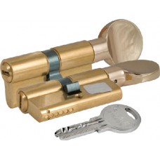 Цилиндровый механизм с вертушкой 164 Sm/62 (26+10+26) Mm Латунь 5 Кл. Kale-Kilit