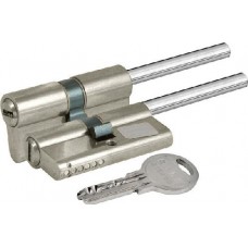 Цилиндровый механизм Под Вертушку (Дл.Шток) 164 Sx/81 (45+10+26) Mm Никель 5 Кл. Kale-Kilit