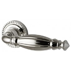 Ручка дверная на круглой розетке Armadillo Bella Cl2-Silver-925 Серебро 925