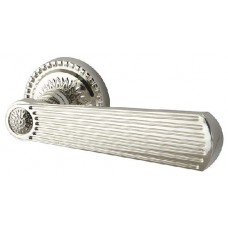 Ручка дверная на круглой розетке Armadillo Romeo Cl3-Silver-925 Серебро 925