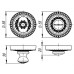 Фиксатор поворотный Armadillo Wc-Bolt Bk6/Cl-Bb-17 Коричневая бронза