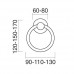 Дверная стучалка Pasini Anello Knocker Olv Латунь