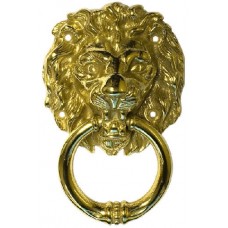 Дверная стучалка Pasini Lion Knocker Olv Латунь