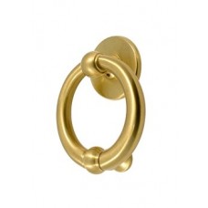 Дверная стучалка Pasini Luna Knocker D/150 Satinato Латунь