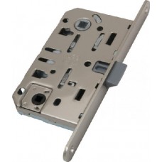 Замок сантехнический Agb Wc без отв. B01102.50.34  (Матовый хром) Mediana Evolution