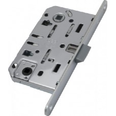 Замок сантехнический Agb Wc без отв.  B01102.50.06 (Никель/Хром) Mediana Evolution
