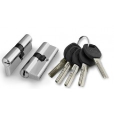 Цилиндровый механизм Punto A200/60 Mm (25+10+25) Sn Мат. Никель 5 Кл.