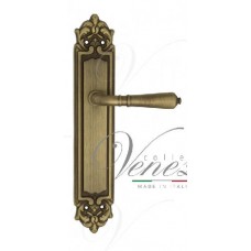 Ручка дверная на планке проходная Venezia Vignole PL96 матовая бронза