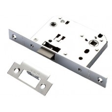 Защелка сантехническая RENZ с пластиковым язычком Lb 2070 Plastic C, Хром блестящий