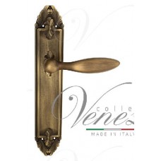 Ручка дверная на планке проходная Venezia Maggiore PL90 матовая бронза
