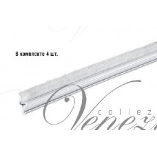 Щетка Контурная врезная  White (1шт.) 2150 мм Белый