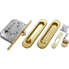 Ручка для раздвижной двери Morelli с защелкой, Матовое Золото, Mhs150 Wc Sg