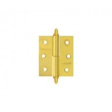 Петля дверная универсальная Нора-М 610-3"Pb, Латунь (Правая) №2