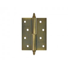 Петля дверная универсальная Нора-М 610-4", Матовая бронза (Левая)