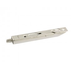 Ригель (торцевой ограничитель, шпингалет) Нора-М 5 1/2" (Матовый никель)