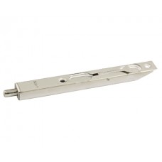 Ригель (торцевой ограничитель, шпингалет) Нора-М 6 1/2" (Матовый никель)