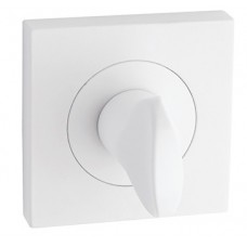 Фиксатор поворотный FIMET 211BIC WC 55х55 белый полированный