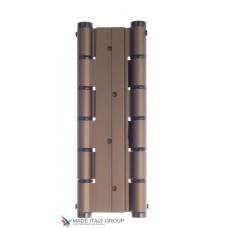 Петля пружинная двойная Justor 5934.03 180x157x50 античная бронза 40/60 кг, полотно до 50 мм
