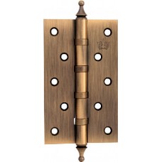 Петля дверная универсальная Corona, Матовая бронза 125x75x3
