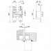 Петля дверная скрытая Armadillo с 3D-регулировкой Armadillo Architect 3D-Ach 40 Bl Черный левая40 Кг
