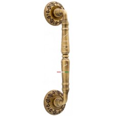 Ручка дверная скоба Extreza CLASSIC "PETRA" 250мм (205мм) R04 матовая бронза F03