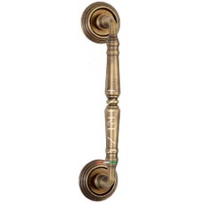 Ручка дверная скоба Extreza CLASSIC "PETRA" 250мм (205мм) R05 матовая бронза F03