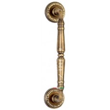 Ручка дверная скоба Extreza CLASSIC "PETRA" 250мм (205мм) R06 матовая бронза F03
