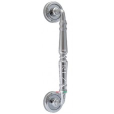 Ручка дверная скоба Extreza CLASSIC "PETRA" 250мм (205мм) R01 Полированный хром F04