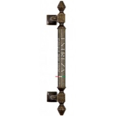 Ручка дверная скоба Extreza CLASSIC "IMPERO" 430 мм (300 мм) бронза античная F23