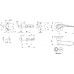 Ручка дверная кноб Punto 6020 CP-B (фик.) Хром