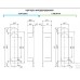 Петля скрытая AGB Eclipse 3.0 40/60 кг E30200.02.93 (черный)
