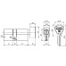 Цилиндровый механизм с вертушкой R302/70 mm-BL (30+10+30) BBP латунь 5 кл. БЛИСТЕР
