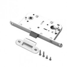 Замок с пластиковым язычком RENZ LB 85 PL, Хром